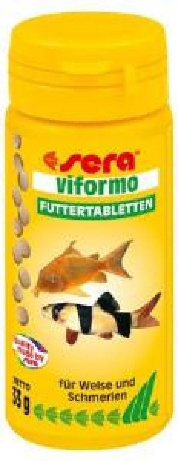 Sera Viformo 50 ml 33 g Skt:03/2024 Orjinal kutusunda Vatoz Çöpçü Balığı Yemi