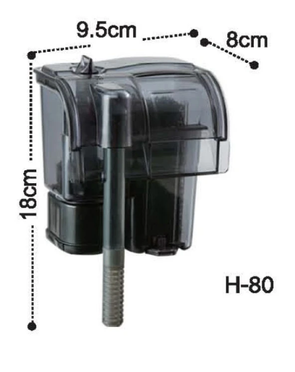 Dophin Askı Filtre 190 L/H H80 - 3