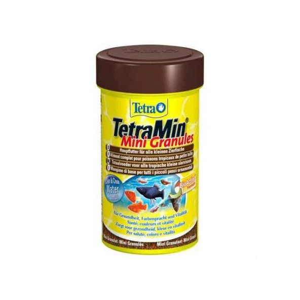 Tetra Tetramin Mini Granules 100 ml Skt : 11/2026 BioActive Formula Orjinal Ambalajında ürün görseli