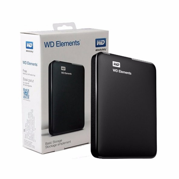 WD Elements 500 GB 2.5" USB 3.0 Taşınabilir Disk Harici Harddisk