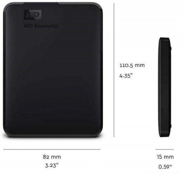 WD Elements 500 GB 2.5" USB 3.0 Taşınabilir Disk Harici Harddisk - 4