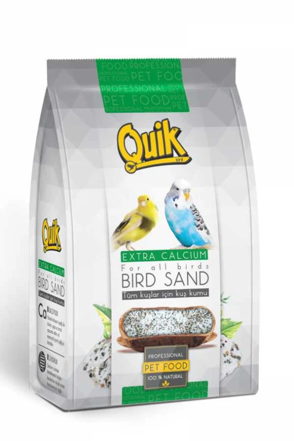 Quik Kuş Kumu 250 gr Skt:10/2025