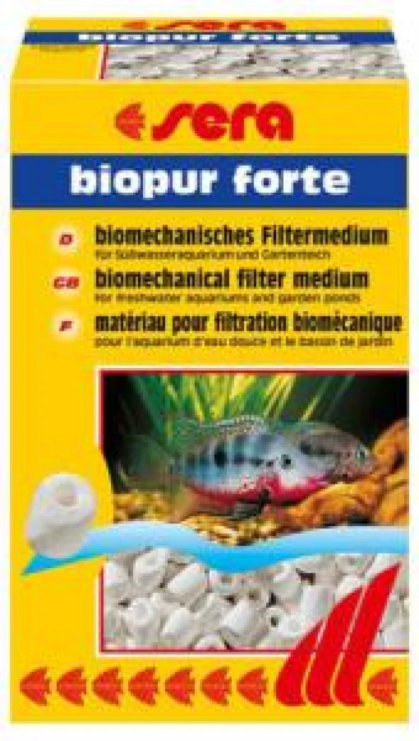 Sera Biopur Forte (0.8Lt) Filtre Malzemesi