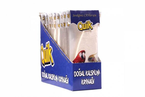 Quik Mürekkep Balığı Kemiği Büyük 18x6 cm SKT:08/2025 - 2