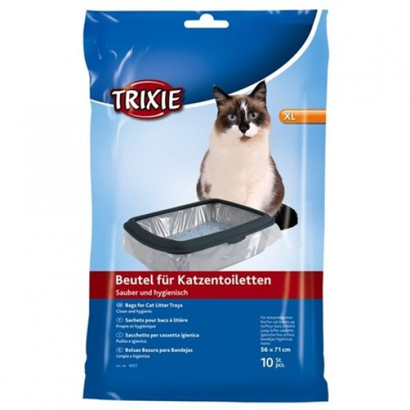 Trixie kedi kumu torbası XL 56x71cm, 10 Adet