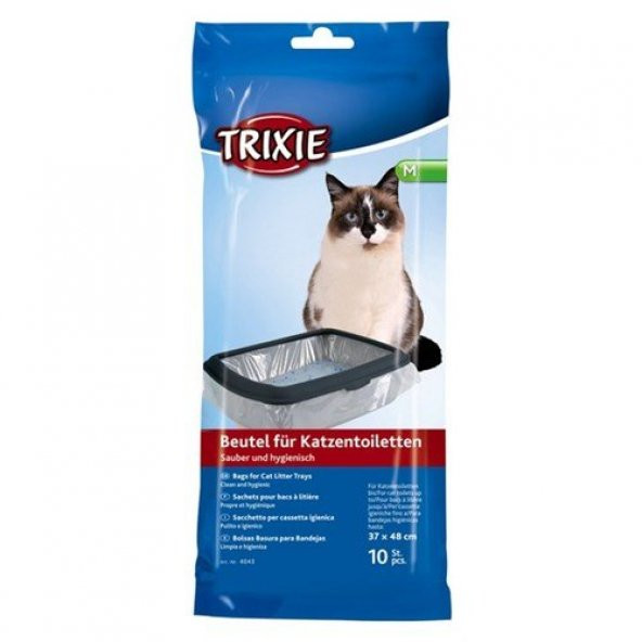 Trixie kedi kumu torbası M 37x48cm, 10 Adet