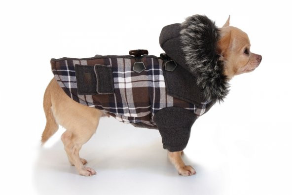 C7174562 Köpek Ceket (Tartan) 25 cm
