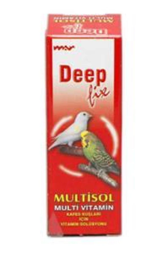 BioPetactive Multisol Kuş için Multivitamin 30 ml Skt:01/2027 - 2