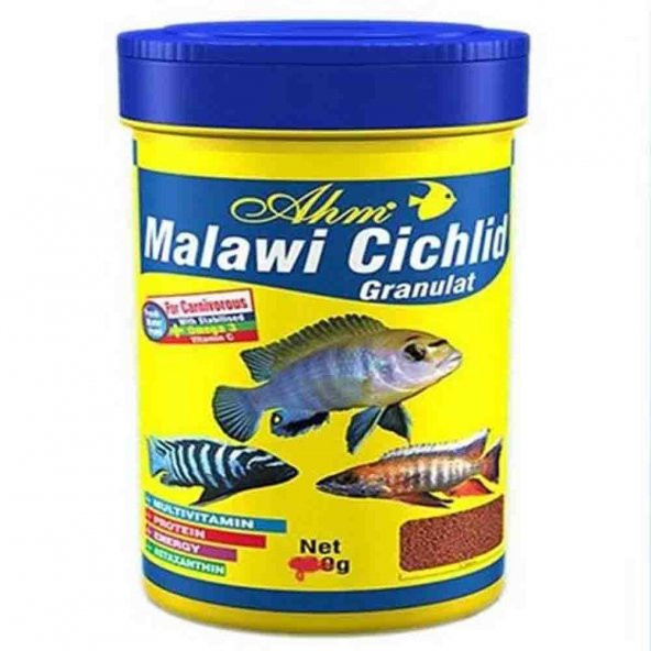 AHM Malawi Cichlid Granulat 100 ml. Skt:10/2025