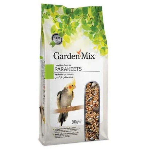 Gardenmix PLATİN PARAKET YEMİ 500g Skt :03/2026 ürün görseli