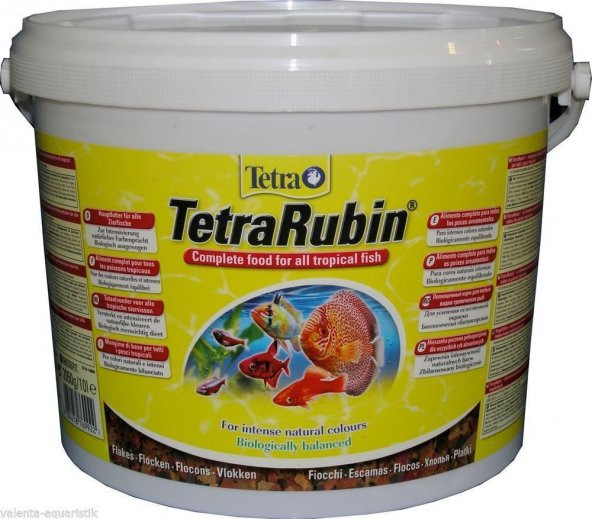 Tetra Rubin 100 gr Flakes  SKT:03/2024 Bölme Yem