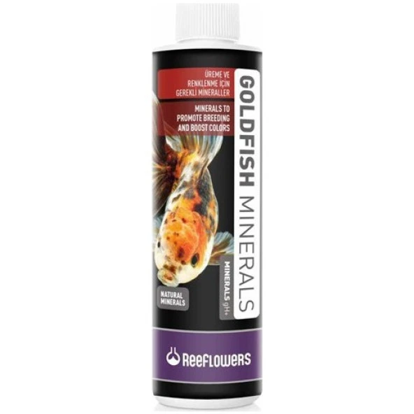 Reeflowers Goldfish Minerals 250 ml. Skt:01/2026