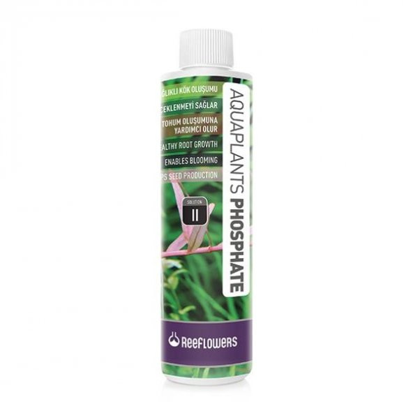 ReeFlowers AquaPlants Phosphate II 85 ml. Skt:07/2023 Akvaryum Bitki Sıvı Gübre Kök gelişimi için