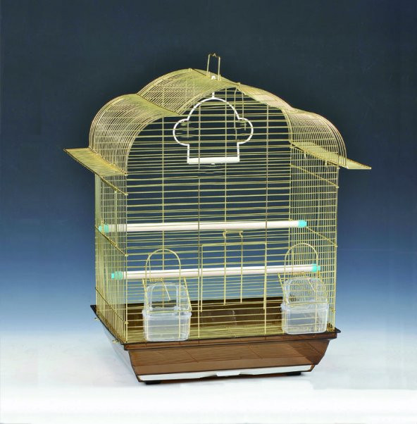 QH Pet Cage Kafes Pirinç 30x23x40 cm 1107AG