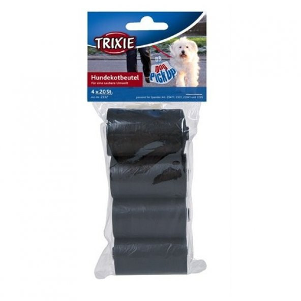 Trixie köpek tuvalet torbası(20 torba/rulo,4 rulo) - 1