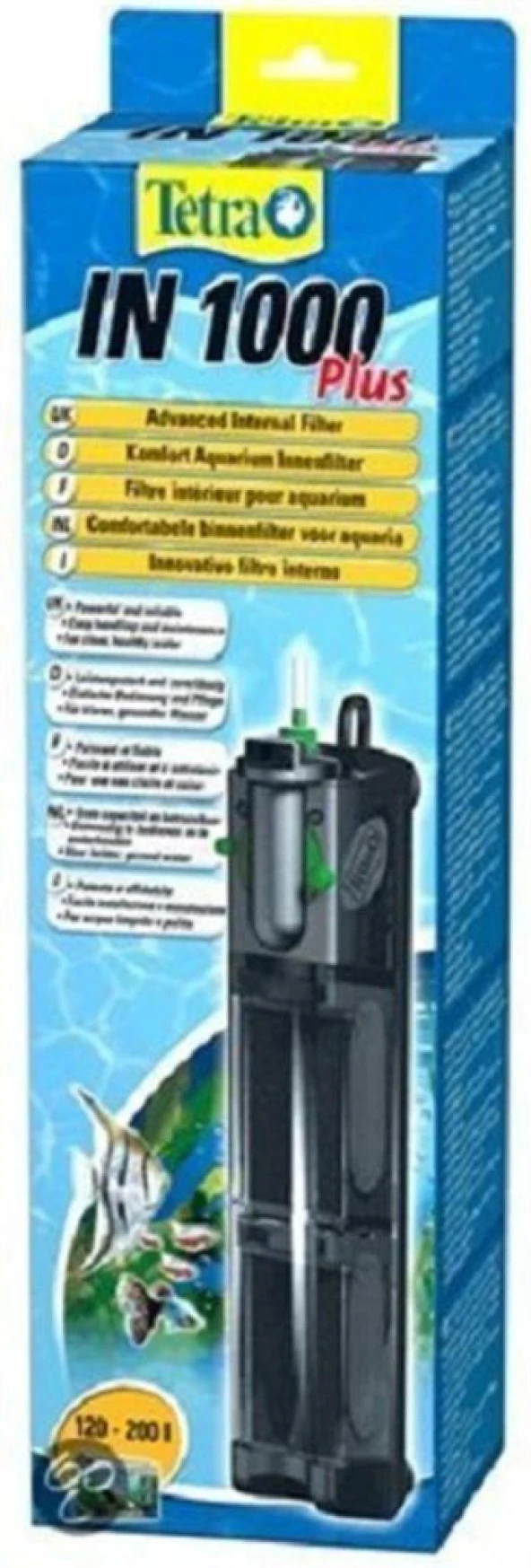 Tetra in 1000 Plus İç Filtre 120-200 LT 12 W  500-1000 L/H 3 Yıl Garantili ürün görseli