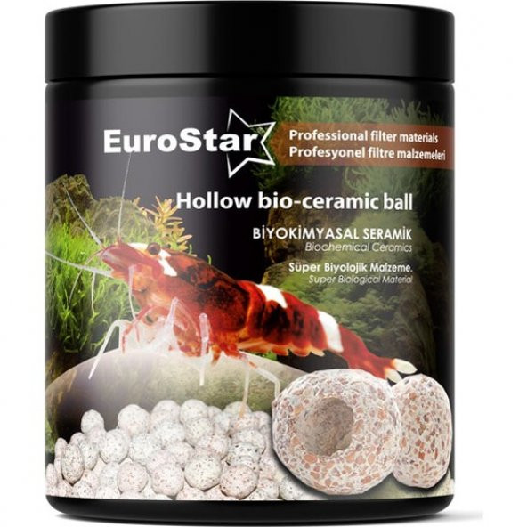 Eurostar Hollow Bio Balls 1 LT 815 GR Biolojik Filtre Malzemesi