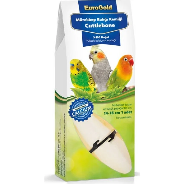 Eurogold Mürekkep Balığı Kemiği Tekli 14-16 cm