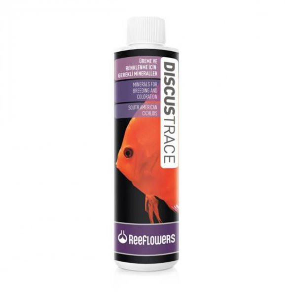 Reeflowers Discus Trace 500 ml. Skt:01/2025 Üreme ve Renklenme için Gerekli Mineraller