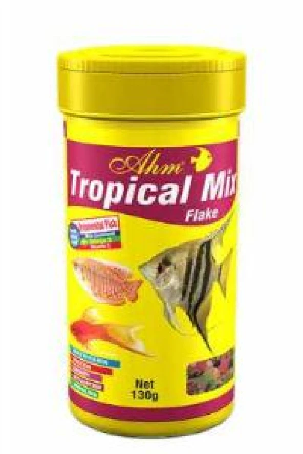 Ahm Tropical Mix Flake 100 ml  Skt:04/2028 ürün görseli