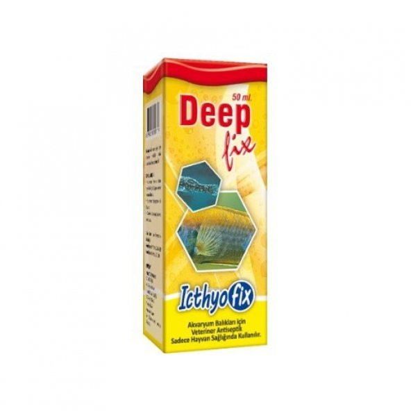 Deep Ichtyofix 50 ml Beyaz Benek Balık ilacı Skt : 01/2024