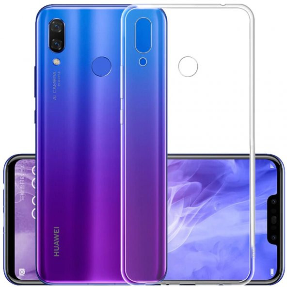 Xiaomi Mi A2 Lite Şeffaf İnce Slim Fit Kaliteli Kılıf + Cam - 2
