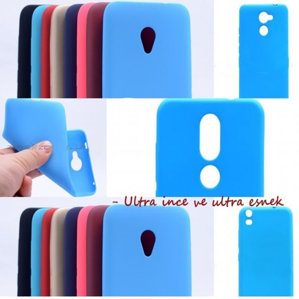 NOKİA 8 Kaliteli Soft Silikon Kılıf + Nano Ekran Koruyucu - 5