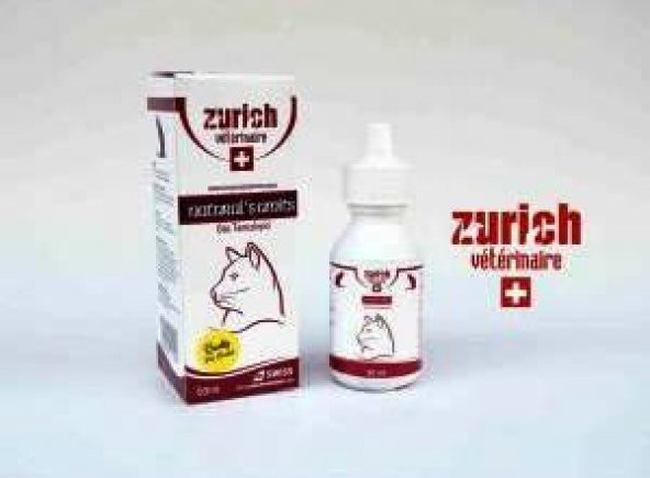 Zurich Kedi Göz Temizleme Solüsyonu 50 ml