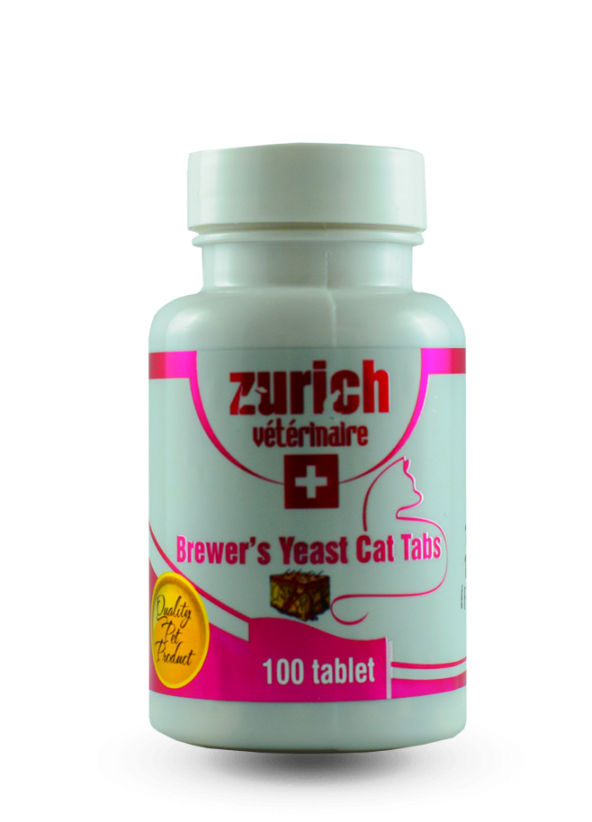 ZURİCH BREWERS KEDİLER İÇİN SARIMSAKLI MAYA 100 TABLET