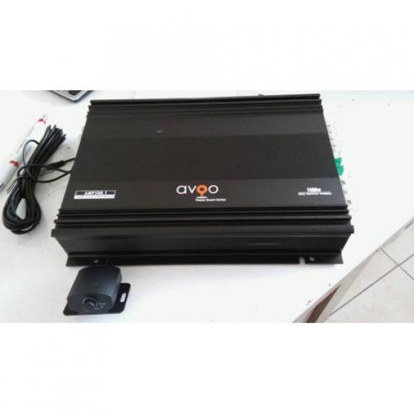 Avgo AMP 500.1 Mono Bass Anfisi 2 Kanal 1500 W amfi - 4
