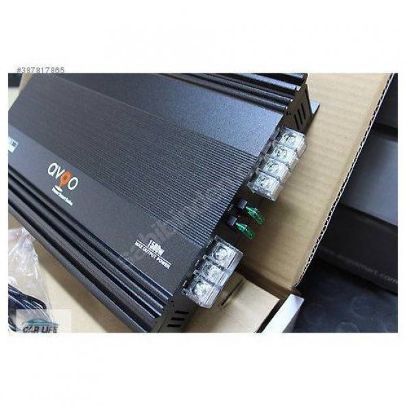 Avgo AMP 500.1 Mono Bass Anfisi 2 Kanal 1500 W amfi - 3