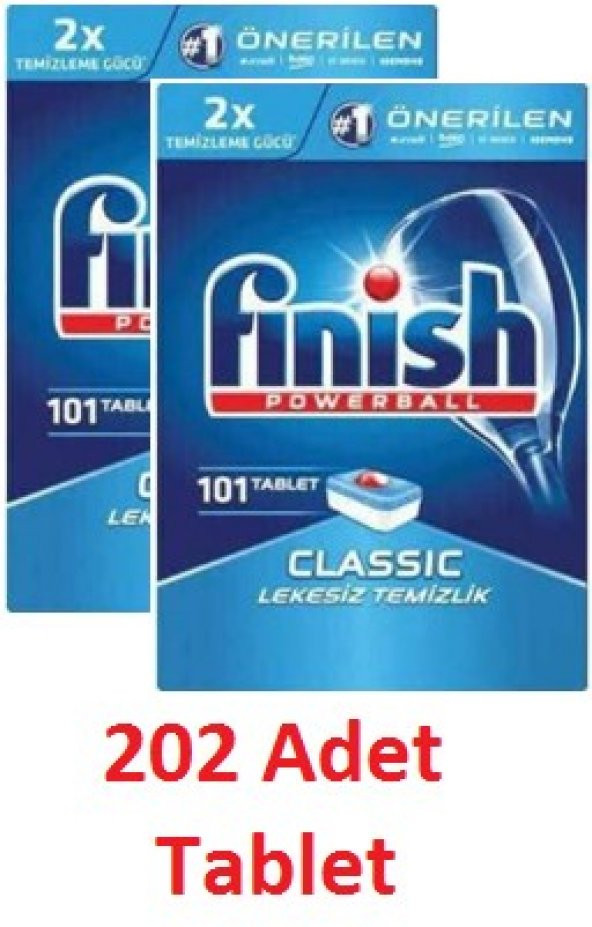 Finish Powerball Classic Tablet 2 x101 = 202 Tablet