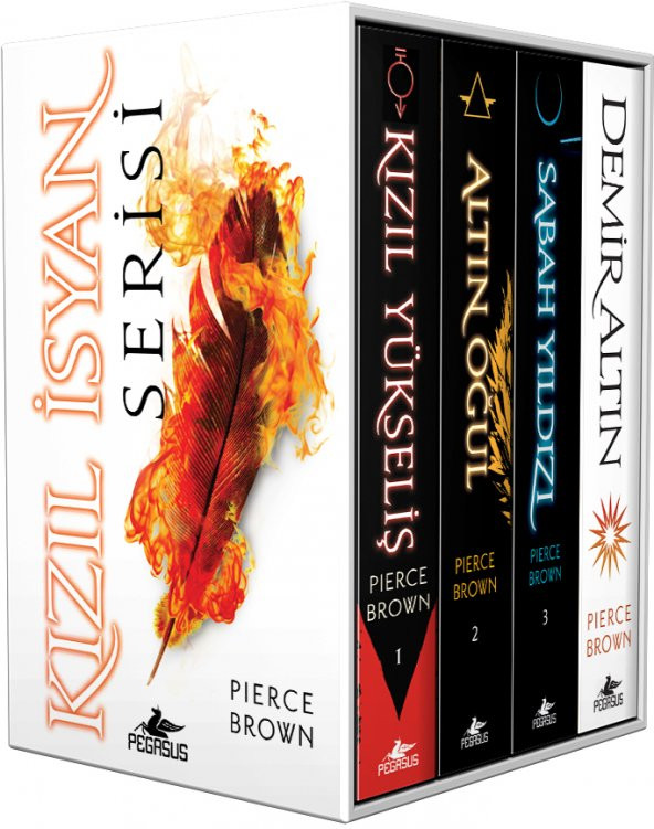 Kızıl İsyan Serisi Kutulu Özel Set (4 Kitap Karton Baskı)