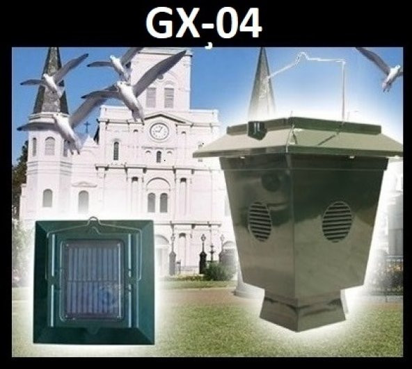 GX-04 Solar Enerjili ve Elektrikli Kuş Kovucu 1500m2