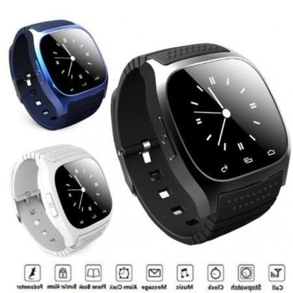 Smart Watch M26 Bluetooth Akıllı Saat Mavi - 3