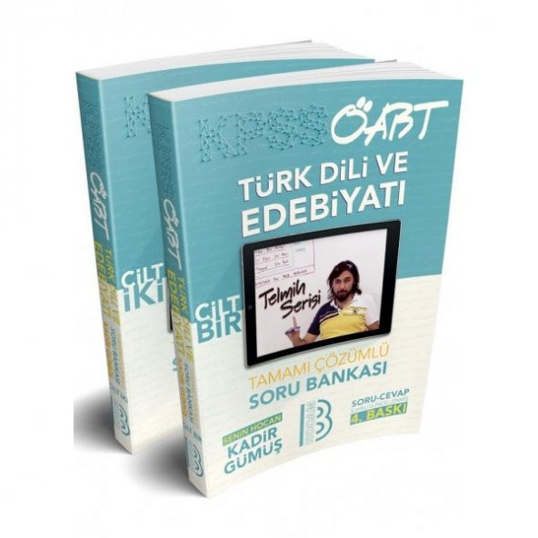 2019 ÖABT Türk Dili ve Edebiyatı Öğretmenliği Modüler Soru Bankası Kadir Gümüş Benim Hocam Yayınları - 1