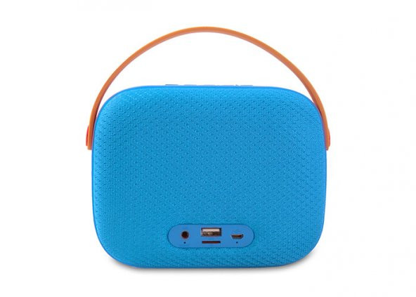 Mikado MD-58BT Mavi Usb-TF Destekli Bluetooth Taşınabilir Speaker - 3