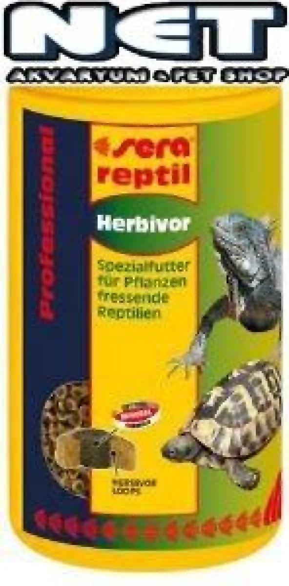 Sera Reptil Herbivor 1000 ml Skt: 10/2026 Otçul Sürüngen Yemi (350gr) Kaplumbağa Yemi Orjinal Kutu - 2