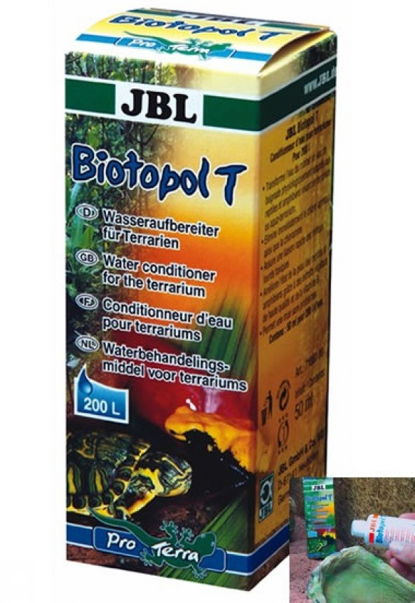 Jbl Biotopol T 50 ml. Su Düzenleyici