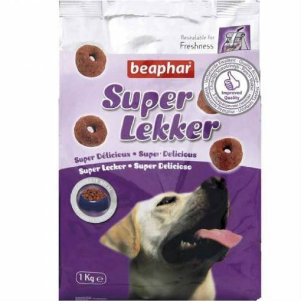 Beaphar Super Lekker Köpek Ödülü 1 kg  Skt:12/2023