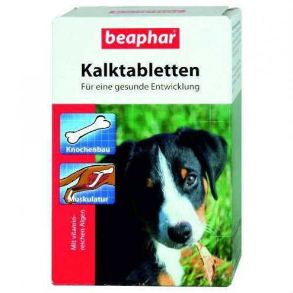 Beaphar Köpek Kalsiyum Tablet 180 adet  Skt: 09/2024