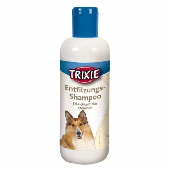 Trixie köpek topaklaşma önleyici şampuan 250ml Skt : 06/2024