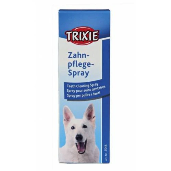 Trixie köpek diş ve ağız bakım spreyi 50ml. Skt:07/2025