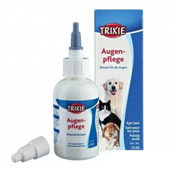 Trixie kedi köpek tavşan göz temizleme sütü 50ml Skt : 05/2023