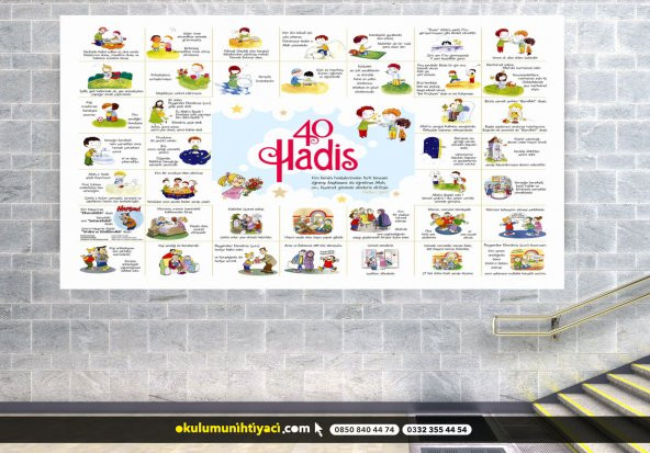 40 Hadis -İmamhatip Okul ve Sınıf Posterleri