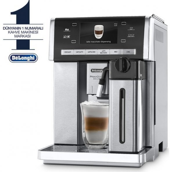 Delonghi ESAM 6900.m PrimaDonna Exclusive Tam Otomatik Kahve Makinesi