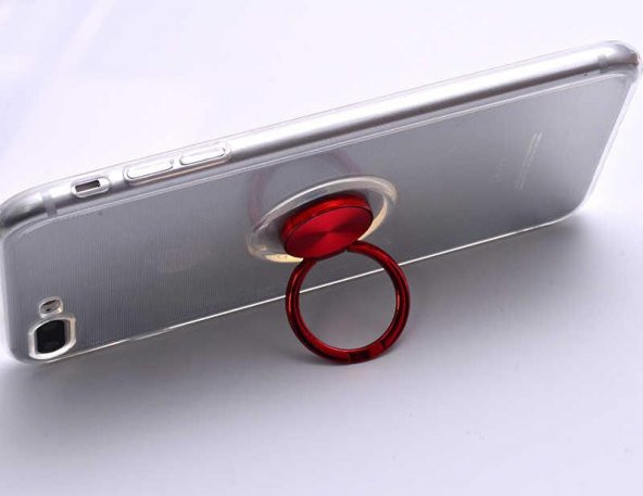 Edelfalke Apple iPhone 8 Plus Les Silikon Kılıf Kırmızı - 2