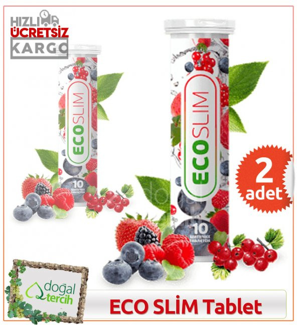 EcoSlim (ECO SLIM) Tablet x 2 Adet - 1