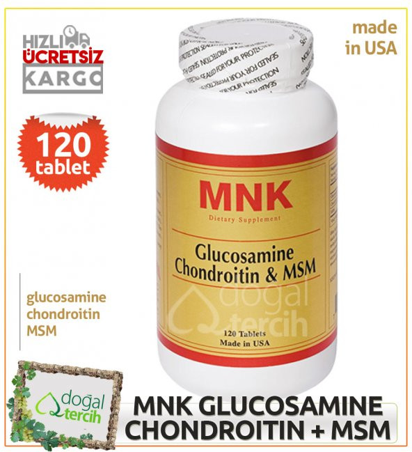 MNK Glucosamine Chondroitin Msm 120 Tablet