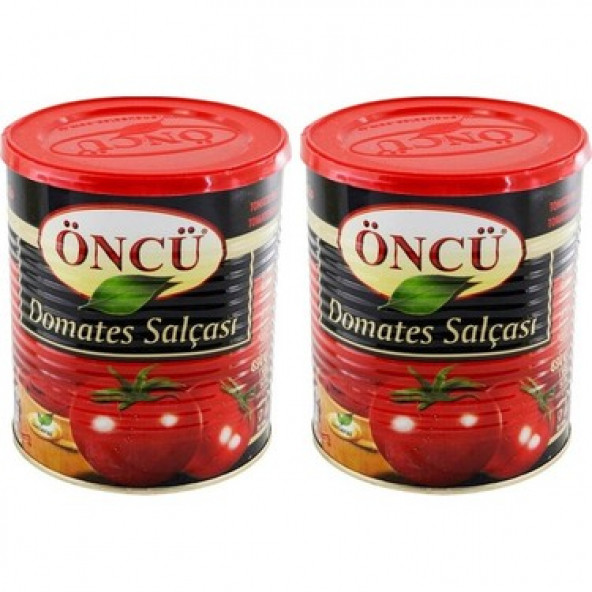 ÖNCÜ DOMATES SALÇASI (TENEKE) 830 GR x 2 ADET ürün görseli 1
